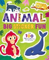 Book Cover for Animal Big Sticker Fun by Igloo Books