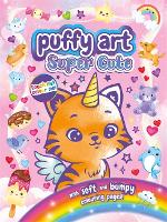 Book Cover for Puffy Art Super Cute by Igloo Books