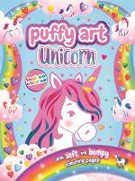 Book Cover for Puffy Art Unicorn by Igloo Books