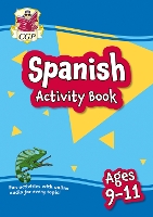 Book Cover for New Spanish Activity Book for Ages 9-11 (with Online Audio) by CGP Books