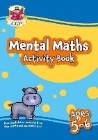 Book Cover for New Mental Maths Activity Book for Ages 5-6 (Year 1) by CGP Books