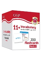Book Cover for 11+ Vocabulary Flashcards for Ages 10-11 - Pack 2 by CGP Books