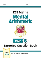 Book Cover for New KS2 Maths Year 6 Mental Arithmetic Targeted Question Book (incl. Online Answers & Audio Tests) by CGP Books