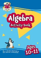 Book Cover for New Algebra Activity Book for Ages 10-11 (Year 6) by CGP Books