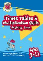 Book Cover for New Times Tables & Multiplication Skills Activity Book for Ages 9-11 by CGP Books