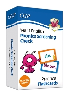 Book Cover for New Phonics Screening Check Flashcards - for the Year 1 test by CGP Books