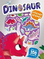Book Cover for Dinosaur Sticker Scenes by Igloo Books