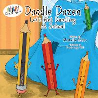 Book Cover for Doodle Dozen Let's Get Doodling at School by Michelle Gibbs