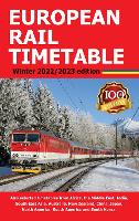 Book Cover for European Rail Timetable Winter 2022/2023 by Chris Woodcock