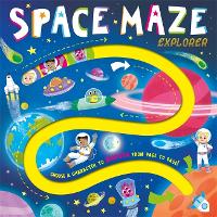 Book Cover for Space Maze Explorer by Igloo Books