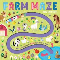 Book Cover for Farm Maze Adventure by Igloo Books