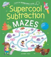 Book Cover for Fantastic Finger Trace Mazes: Supercool Subtraction Mazes by Catherine Casey