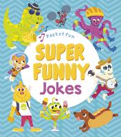 Book Cover for Super Funny Jokes by Jack B. Quick