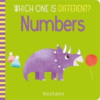 Book Cover for Which One Is Different? Numbers by Kasia Dudziuk