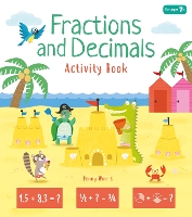 Book Cover for Fractions and Decimals Activity Book by Penny Worms