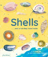 Book Cover for Shells... and what they hide inside by Helen Scales, Sonia Pulido