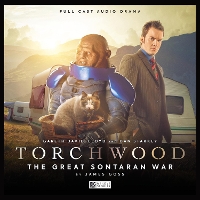 Book Cover for Torchwood #55 - The Great Sontaran War by James Goss, Toby HrycekRobinson, Blair Mowat