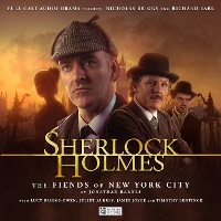 Book Cover for Sherlock Holmes: The Fiends of New York City by Jonathan Barnes