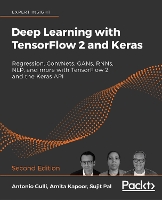 Book Cover for Deep Learning with TensorFlow 2 and Keras by Antonio Gulli, Amita Kapoor, Sujit Pal