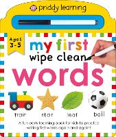 Book Cover for My First Wipe Clean Words by Roger Priddy