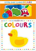 Book Cover for Little Baby Learns Colours by Roger Priddy