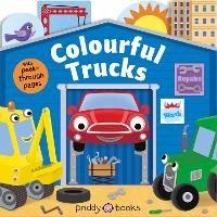 Book Cover for Colourful Trucks by Roger Priddy Books, Priddy