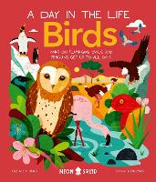 Book Cover for Birds (A Day in the Life) by Alex Bond, Neon Squid