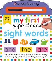 Book Cover for My First Wipe Clean: Sight Words by Roger Priddy