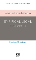 Book Cover for Advanced Introduction to Empirical Legal Research by Herbert M. Kritzer