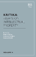 Book Cover for Kritika: Essays on Intellectual Property by Peter Drahos