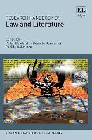 Book Cover for Research Handbook on Law and Literature by Peter Goodrich