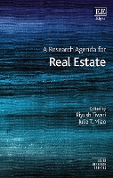 Book Cover for A Research Agenda for Real Estate by Piyush Tiwari