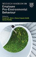 Book Cover for Research Handbook on Employee Pro-Environmental Behaviour by Victoria Wells