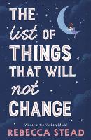 Book Cover for The List of Things that Will Not Change  by Rebecca Stead