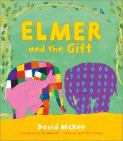 Book Cover for Elmer and the Gift by David McKee