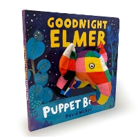 Book Cover for Goodnight, Elmer Puppet Book by David McKee