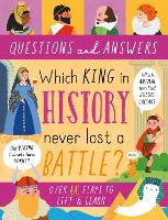 Book Cover for Which King in History Never Lost a Battle? by Rachel Moss