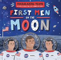 Book Cover for First Men on the Moon by Emilie Dufresne