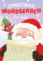 Book Cover for Christmas Wordsearch for Kids by Ivy Finnegan