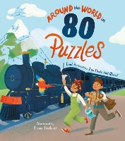 Book Cover for Around the World in 80 Puzzles by Nate Rae