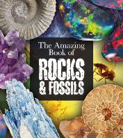 Book Cover for The Amazing Book of Rocks and Fossils by Claudia Martin