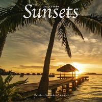 Book Cover for Sunsets 2023 Wall Calendar by Avonside Publishing Ltd