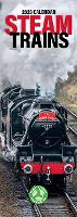 Book Cover for Steam Trains 2023 Slim Calendar by Avonside Publishing Ltd