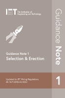 Book Cover for Guidance Note 1: Selection & Erection by The Institution of Engineering and Technology