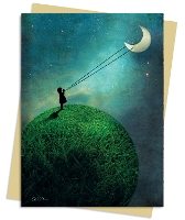 Book Cover for Catrin Welz-Stein: Chasing the Moon Greeting Card Pack by Flame Tree Studio