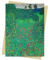 Book Cover for Gustav Klimt: Poppy Field Greeting Card Pack by Flame Tree Studio