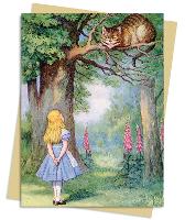 Book Cover for John Tenniel: Alice and the Cheshire Cat Greeting Card Pack by Flame Tree Studio