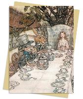 Book Cover for Arthur Rackham: Alice in Wonderland Tea Party Greeting Card Pack by Flame Tree Studio