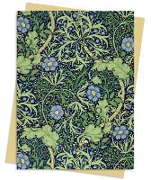 Book Cover for William Morris: Seaweed Wallpaper Greeting Card Pack by Flame Tree Studio