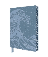 Book Cover for Hokusai: Great Wave Artisan Art Notebook (Flame Tree Journals) by Flame Tree Studio